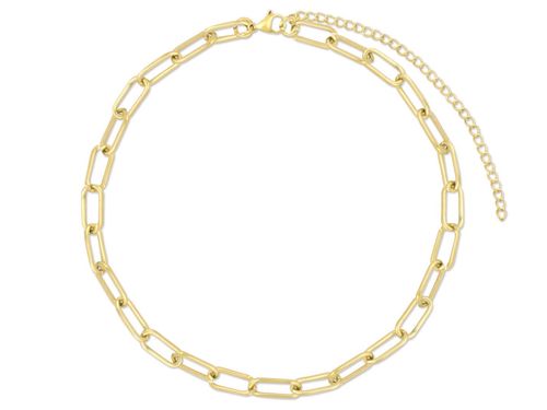 Choker náhrdelník Gaia řetězový zlatý 2787