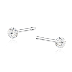 OLIVIE Stříbrné náušnice 3mm SEN 3307