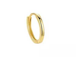 Stříbrný 10mm MINI KROUŽEK GOLD 1 ks 8776