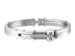 Pánský náramek Bangle chirurgická ocel 2685