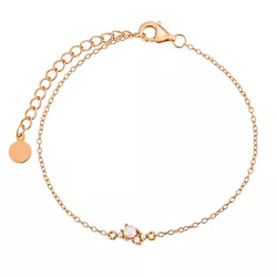 Stříbrný náramek s opálem ROSE 8871