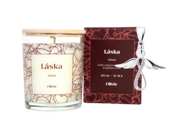 Šperk ve svíčce Láska se stříbrným andělem NEKONEČNO 9992