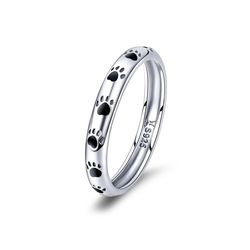 OLIVIE Stříbrný prsten TLAPKY 2889 