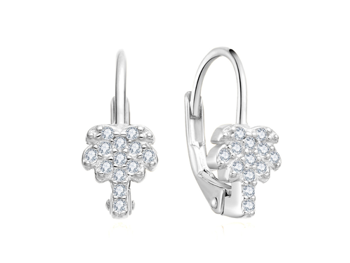 Dětské stříbrné náušnice PALMA 10019