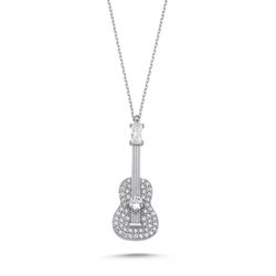 Stříbrný náhrdelník KYTARA 769