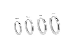 Stříbrný 10mm MINI KROUŽEK 1 ks 8780