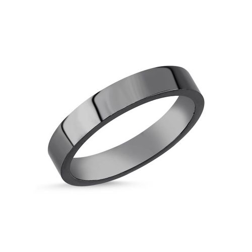 OLIVIE Pánský stříbrný prsten BLACK 7023 