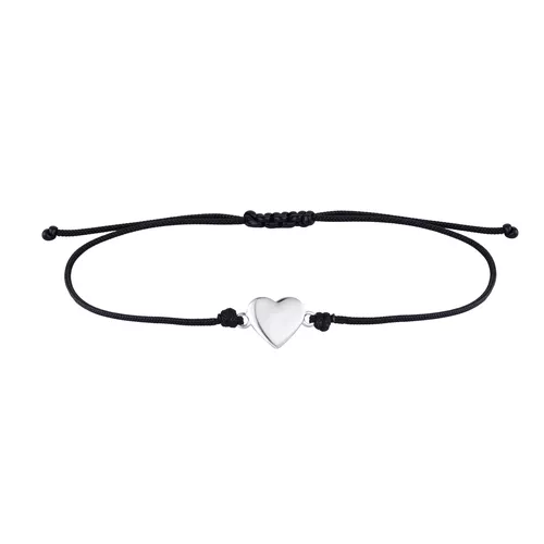 Provázkový náramek SRDCE 9682
