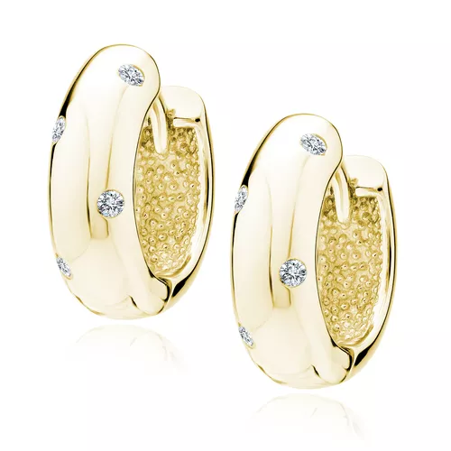 Stříbrné malé kroužky GOLD 9194
