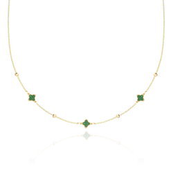 Náhrdelník ze žlutého zlata Au 585/1000