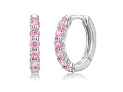 Kroužkové náušnice RŮŽENKA 9637