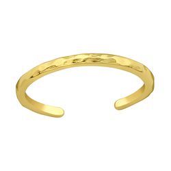 OLIVIE Stříbrný prsten na nohu GOLD 578