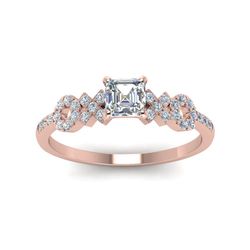 OLIVIE Stříbrný prsten XOXO ROSE 4229 