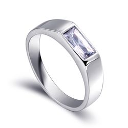 OLIVIE Stříbrný prsten pro muže DANDY 5792 