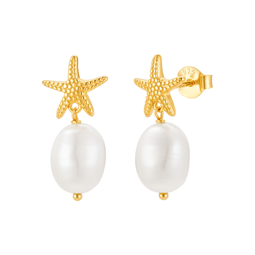 Stříbrné náušnice MOŘE 9947