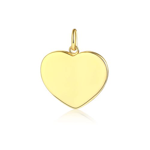 Stříbrný přívěsek SRDCE GOLD 807