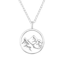 Stříbrný náhrdelník SILVER MOUNTAIN 766