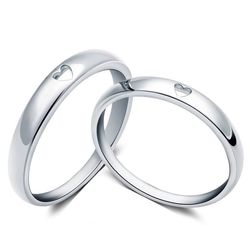 OLIVIE Snubní prsten ze stříbra 2973 