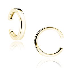 OLIVIE Stříbrná záušnice GOLD 545