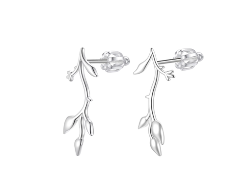 Stříbrné náušnice BOUTÉ 10028