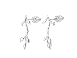 Stříbrné náušnice BOUTÉ 10028