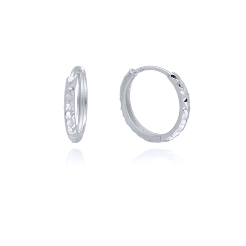 Náušnice z bílého zlata Au 585/1000