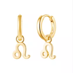 Stříbrné náušnice LEV GOLD 9591