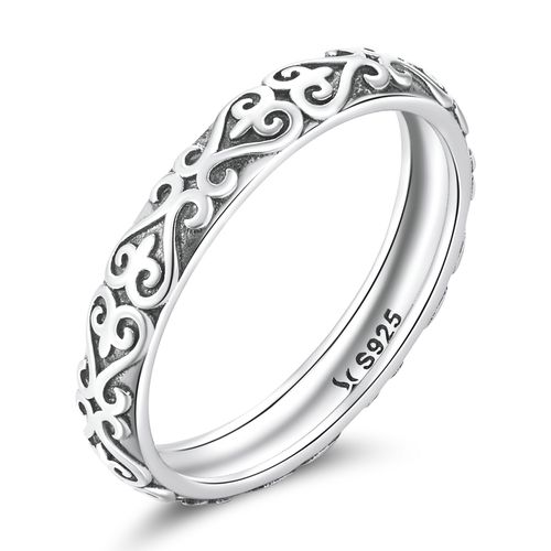 OLIVIE Stříbrný prsten VINTAGE 5573 