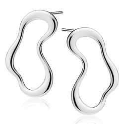 Stříbrné extravagantní náušnice 9963