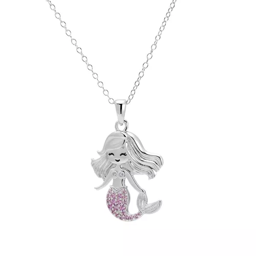 Stříbrný náhrdelník MOŘSKÁ PANNA 9673