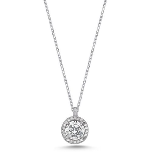 Stříbrný náhrdelník ZIRKON 769