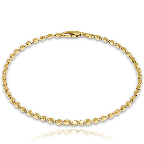 MINET Elegantní zlatý náramek Au 585/1000